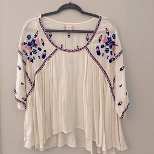 Altaird state, x-small, white, Flowy, top